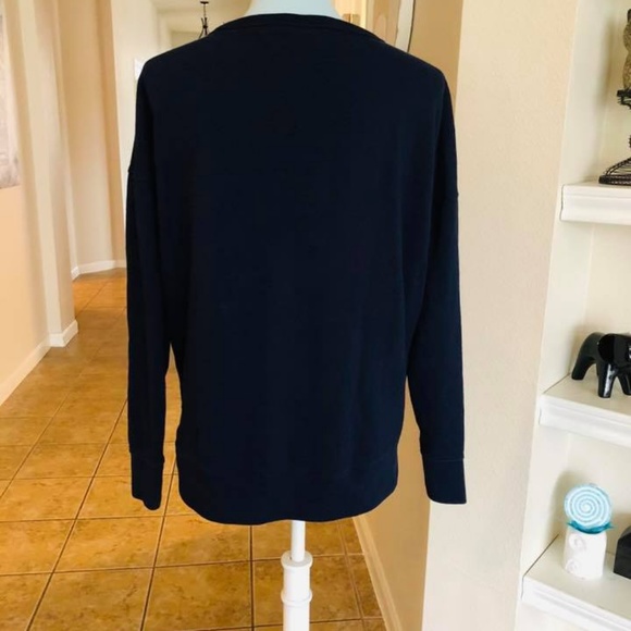 Gap terry sweatshirt logo M top - Picture 3 of 4